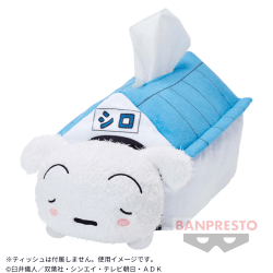 クレヨンしんちゃん ぬいぐるみティッシュケース〜むにゃむにゃ オラたち野原一家だゾ〜