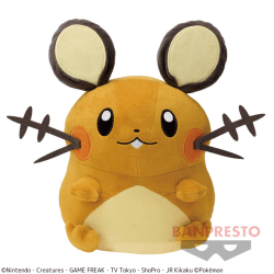 【デデンネ】ポケットモンスター つれてってでっかいぬいぐるみ〜デンリュウ・デデンネ〜