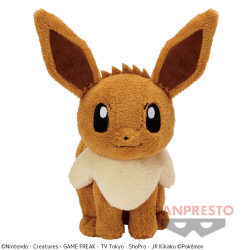 【イーブイ】ポケットモンスター やさしいきもち ぬいぐるみ〜イーブイ・ヒメグマ・ゴンベ〜