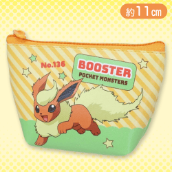 【ブースター】ポケモン船型ミニポーチイーヴイフレンズ