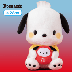 【だるま】ポチャッコ おめで鯛BIGぬいぐるみ