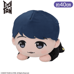 TinyTAN 寝そべり メガジャンボぬいぐるみ〜Butter〜“SUGA”