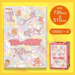 【トム&ジェリー】トムとジェリー ホログラム1000PパズルVer.2