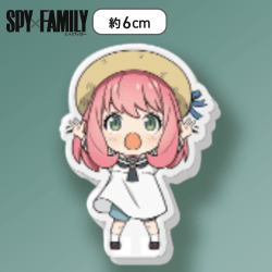 【アーニャ(セーラー服)】SPY×FAMILY デフォルメアクリルクリップ