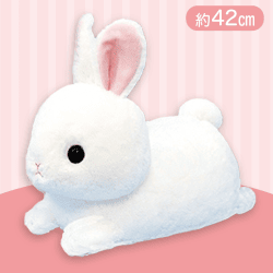 【ホワイト】のんびりうささんBIG