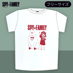 【ホワイト】SPY×FAMILY ボトル入りTシャツアーニャAS