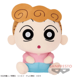 【ひまわり】クレヨンしんちゃん でっかいぬいぐるみ〜むにゃむにゃ オラたち野原一家だゾ〜