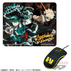 【ヒーロー】僕のヒーローアカデミア 光るマウスとマウスパッド