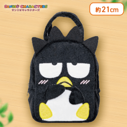 【バッドばつ丸】サンリオキャラクターズ てれてれふわふわバッグ