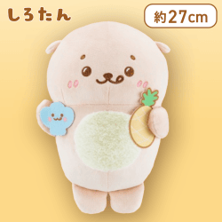 【らっこいぬ】しろたん&らっこいぬ BIGぬいぐるみ3