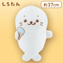 【しろたん】しろたん&らっこいぬ BIGぬいぐるみ3