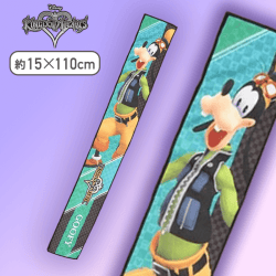 【グーフィー】キングダム ハーツモアプラスマフラータオルVol.1