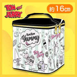 【グリーン】トムとジェリー ストライプバニティバッグ