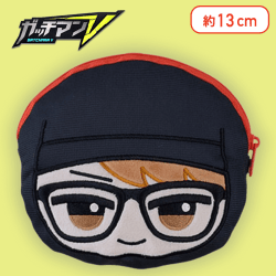 【ノーマル】ガッチマンV モアプラスフェイスポーチ