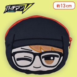 【ウインク】ガッチマンV モアプラスフェイスポーチ