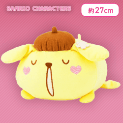 【ポムポムプリン】 サンリオキャラクターズ あ、さくら!もっちりリラックスドールBIGタイプ