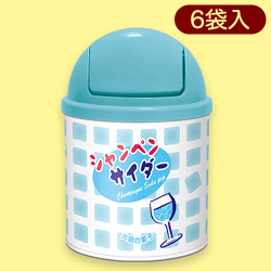 【シャンペンサイダー】さくらんぼ餅トラッシュ缶※賞味期限:2024/02