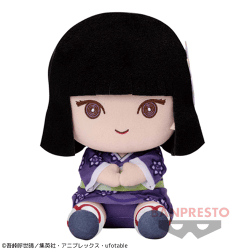 【単品配送不可】【黒髪】鬼滅の刃 でっかいぽふっとぬいぐるみ〜黒髪・白髪〜