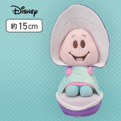 【口開け】ふしぎの国のアリスぬいぐるみ おばあさんカキ&ヤングオイスター