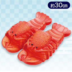 【赤】エビサンダル(ロブスター)