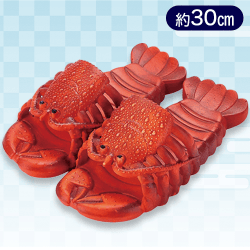 【濃い赤】エビサンダル(ロブスター)