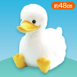 【ホワイト】ぺたぺたアヒル隊BIG