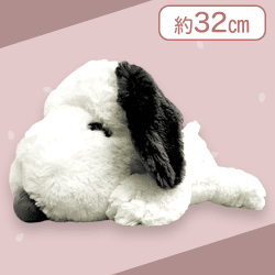 【ノーマル】スヌーピー 寝そべりキュートBIGぬい15