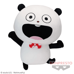 【単品配送不可】にしむらゆうじ作品 めちゃでかぬいぐるみ〜しゃかりきなぱんだ〜