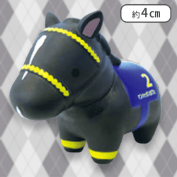 【マンハッタンカフェ】サラブレッドコレクションソフビマスコット4