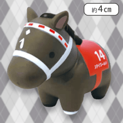 【ステイゴールド】サラブレッドコレクションソフビマスコット4