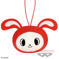 【単品配送不可】【ぜんいち】まいぜんシスターズ ゴムひも付き顔型ぬいぐるみ