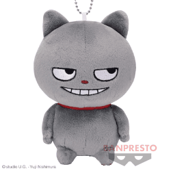 【薄笑い】にしむらゆうじ作品 カバンに付けられるぬいぐるみ〜わるめのねこ〜