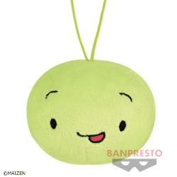 【単品配送不可】【マイッキー】まいぜんシスターズ ゴムひも付き顔型ぬいぐるみ