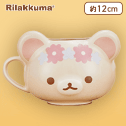 【コリラックマ】リラックマ リラックマルシェ フェイス型マグカップ