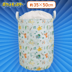 【総柄】ポケットモンスター プレミアムランドリーバッグ