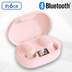 【ピンク】BTカラムイヤホン