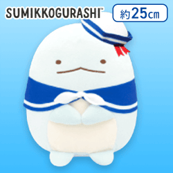 【とかげ】すみっコぐらし マリンごっこ おおきなころっとぬいぐるみBIG