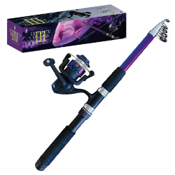 【パープル】アルティメット フィッシング ロッド3 フォービギナーズ