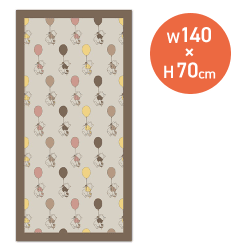 【バルーン】POOHラグジュアリーバスタオル