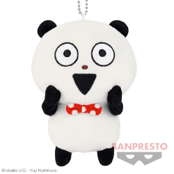 【76%】にしむらゆうじ作品 カバンに付けられるぱわあぷぷぬいぐるみ〜ぱんだのごきげんあんばい〜
