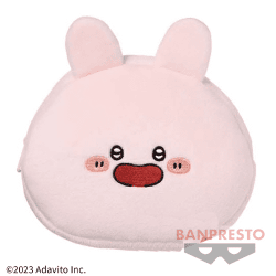 【あさみみちゃん(口開け)】あさみみちゃん ほっぺたほんのりぬいぐるみポーチ