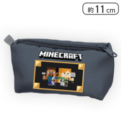 【グレー】マインクラフト実績アイコンミニポーチ