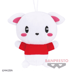 【MAIZENキャリーちゃん】まいぜんシスターズ ゴムひも付きぬいぐるみジャンピングポーズ