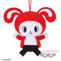 【ぜんいち】まいぜんシスターズ ゴムひも付きぬいぐるみジャンピングポーズ