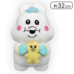 【んぽちゃむ】んぽちゃむニコイチBIGぬいぐるみ