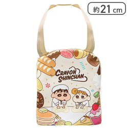 【クッキング(ベージュ)】クレヨンしんちゃん コロっとランチバッグ4