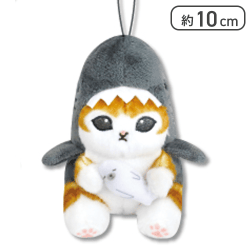 【アザラシだっこ】mofusandサメにゃん マスコットぬいぐるみ