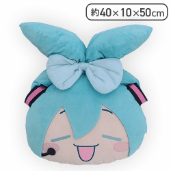 初音ミク×シナモロール プレミアムフェイスクッション“初音ミク”