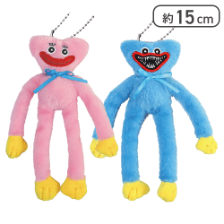 【ブルー&ピンク】POPPY PLAY TIME MC ぬいぐるみ〜ハギーワギーがいっぱい〜