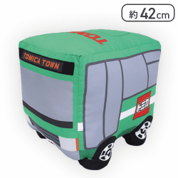 【バス】トミカ 特大サイズぬいぐるみ トラック&バス